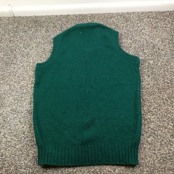 Vintage Angus Macbain Sweater Vest Scottish Shetland Wool Argyle Mens Small - Picture 5 of 8